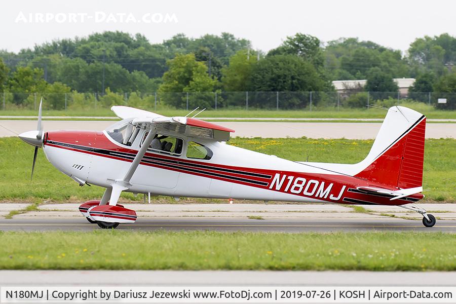 N180MJ, 1955 Cessna 180 C/N 31607, Cessna 180 Skywagon  C/N 31607, N180MJ