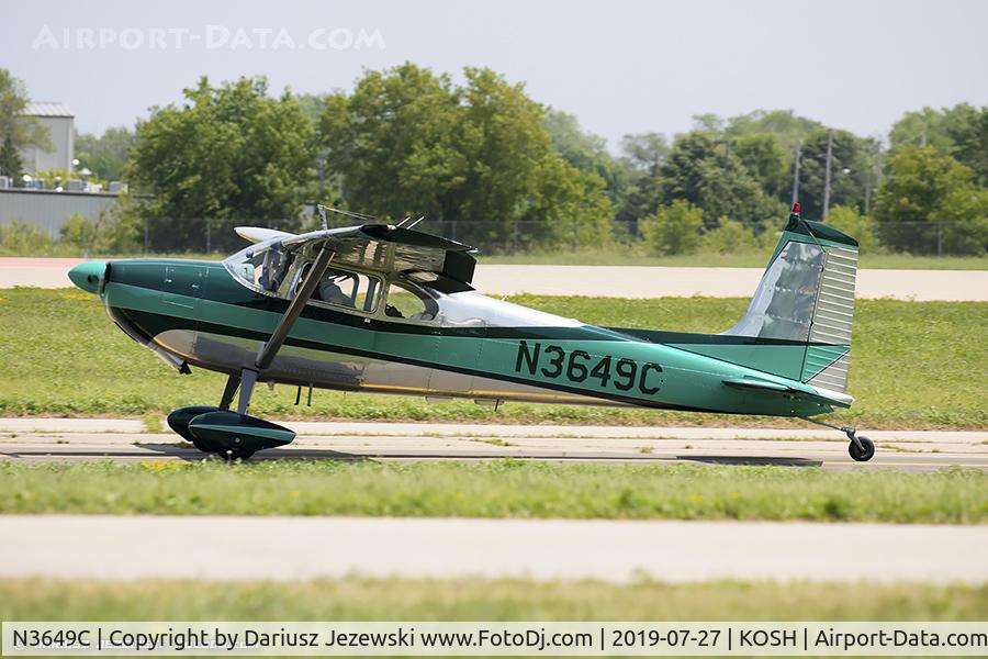 N3649C, 1954 Cessna 180 C/N 31147, Cessna 180 Skywagon C/N 31147, N3649C