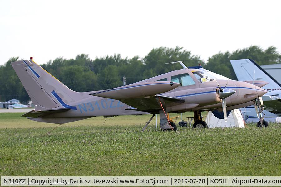 N310ZZ, Cessna 310P C/N 310P-0229, Cessna 310P  C/N 310P-0229, N310ZZ