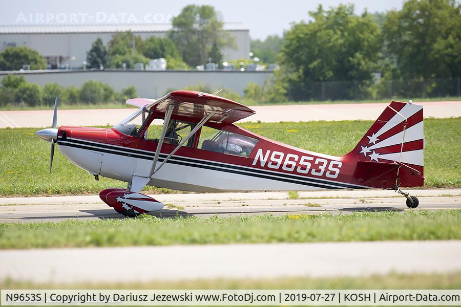 N9653S, 1966 Champion 7ECA Citabria C/N 314, Champion 7ECA Citabria  C/N 314, N9653S