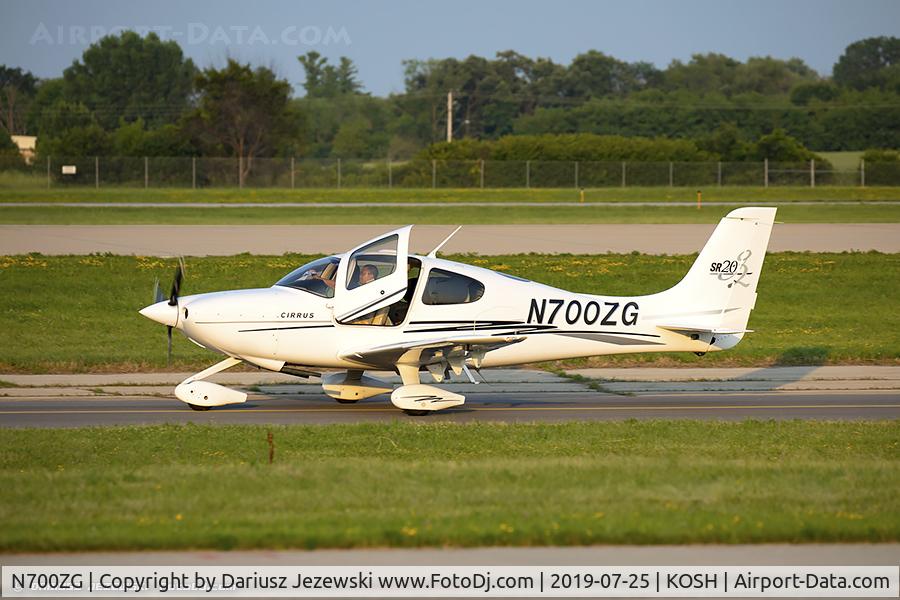 N700ZG, 2004 Cirrus SR20 C/N 1457, Cirrus SR20  C/N 1457, N700ZG