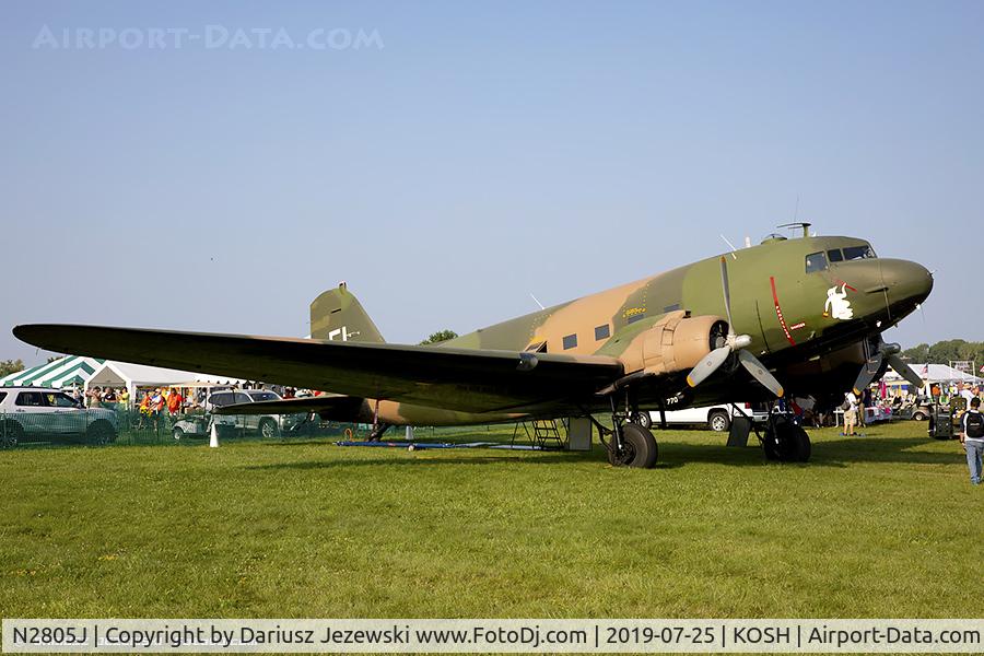 N2805J, 1944 Douglas DC3C-R-1830-90C C/N 20835, Douglas DC-3C-R-1830-90C 