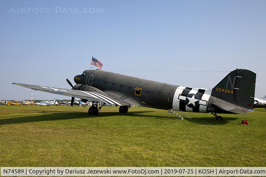 N74589, 1943 Douglas DC3C-S1C3G (C-47A) C/N 9926, Douglas DC-3C-S1C3G 