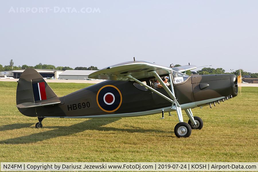 N24FM, 1943 Fairchild UC-61K Argus III (24R-46A) C/N 928, Fairchild UC-61K Argus III (24R-46A)  C/N 928, N24FM