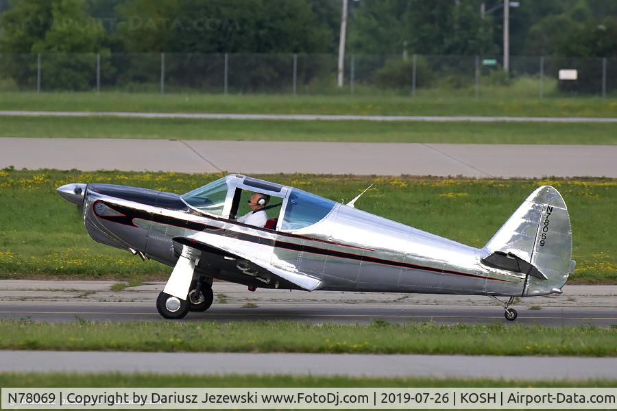 N78069, 1946 Globe GC-1B Swift C/N 2069, Globe GC-1B Swift  C/N 2069, N78069