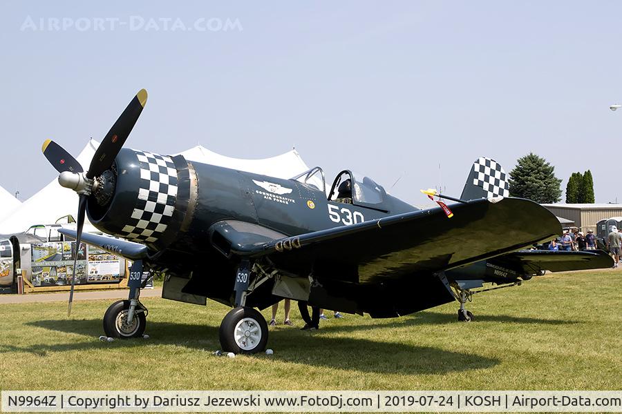 N9964Z, 1943 Goodyear FG-1D Corsair C/N 3729, Goodyear FG-1D Corsair  C/N 3729 (92468), NX9964Z