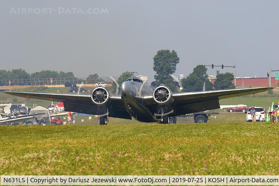 N631LS, 1943 Lockheed-PacAero R50-5 Learstar C/N 18-2404, Lockheed 18-56 Lodestar  C/N 2404, N631LS