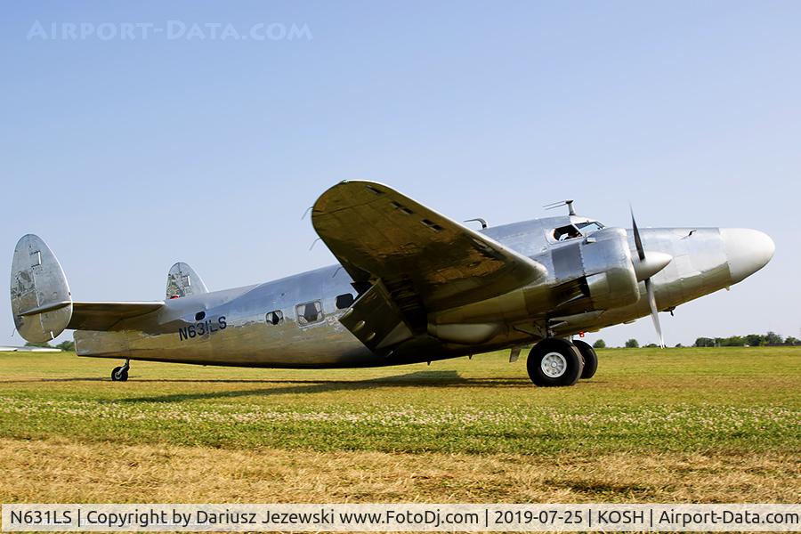 N631LS, 1943 Lockheed-PacAero R50-5 Learstar C/N 18-2404, Lockheed 18-56 Lodestar  C/N 2404, N631LS