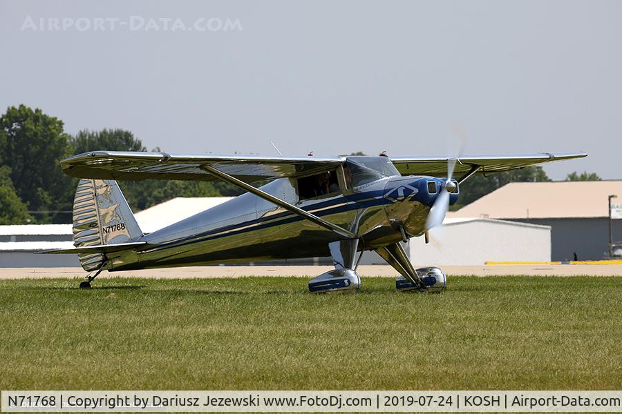 N71768, 1946 Luscombe 8A Silvaire C/N 3195, Luscombe 8A Silvaire  C/N 3195, N71768