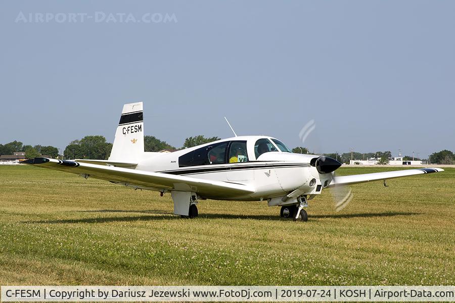 C-FESM, Mooney M20C Ranger C/N 2130, Mooney M20C Ranger  C/N 2130, C-FESM