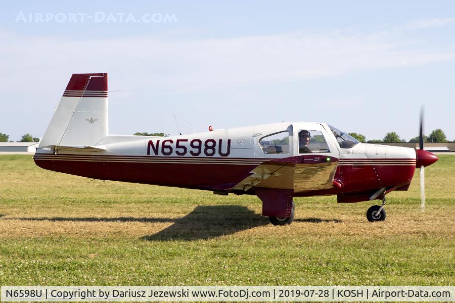 N6598U, 1962 Mooney M20C Ranger C/N 2380, Mooney M20C Ranger  C/N 2380, N6598U