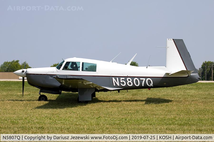 N5807Q, 1965 Mooney M20E C/N 769, Mooney M20E Chapparal  C/N 769, N5807Q
