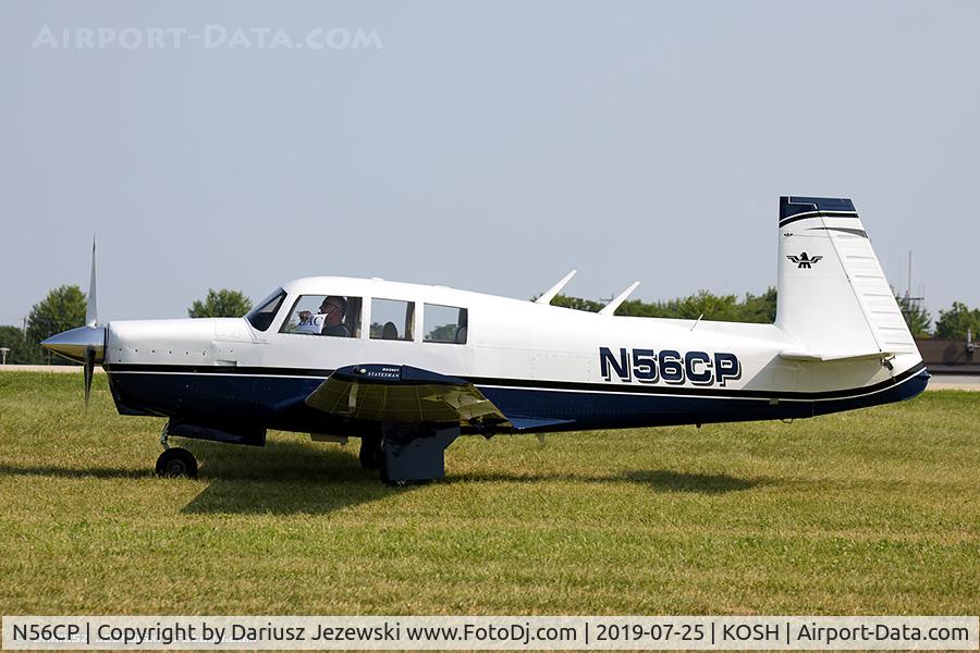 N56CP, 1969 Mooney M-20G Statesman C/N 700003, Mooney M-20G Statesman  C/N 700003, N56CP