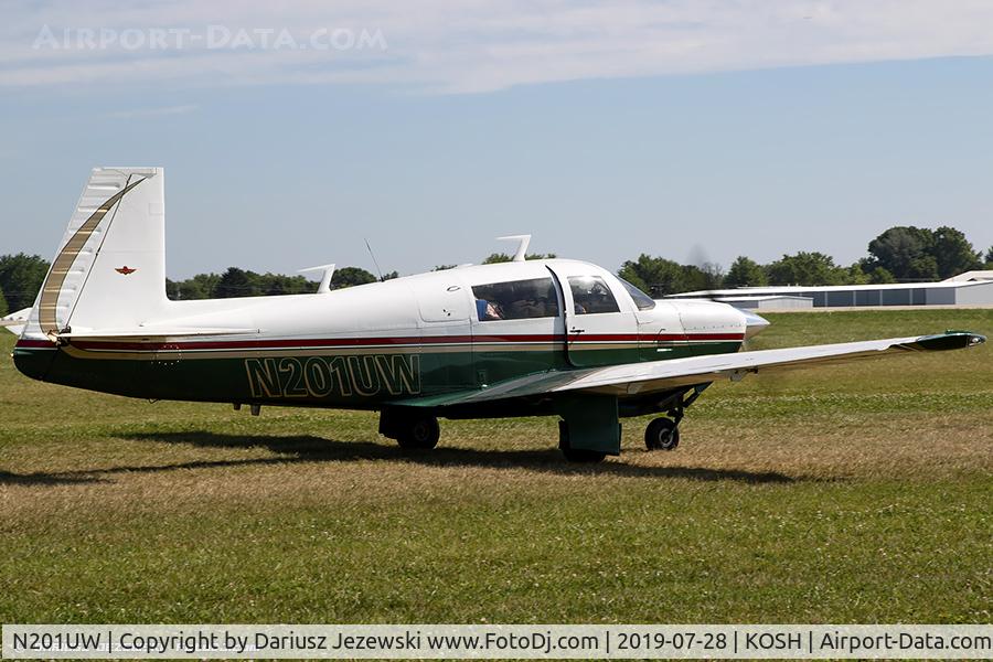 N201UW, 1977 Mooney M20J 201 C/N 24-0390, Mooney M20J 201  C/N 24-0390, N201UW
