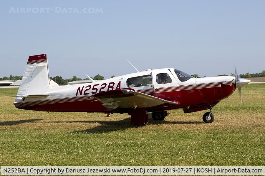 N252BA, Mooney M20K C/N 25-1122, Mooney M20K  C/N 25-1122, N252BA