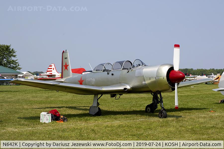 N642K, 1985 Nanchang CJ-6A C/N 4232013, Nanchang CJ-6A  C/N 4232013, N642K