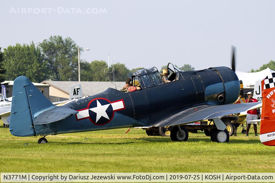 N3771M, North American SNJ-5C (AT-6D) Texan Texan C/N 88-17109, North American AT-6D Texan  C/N 88-17109, N3771M