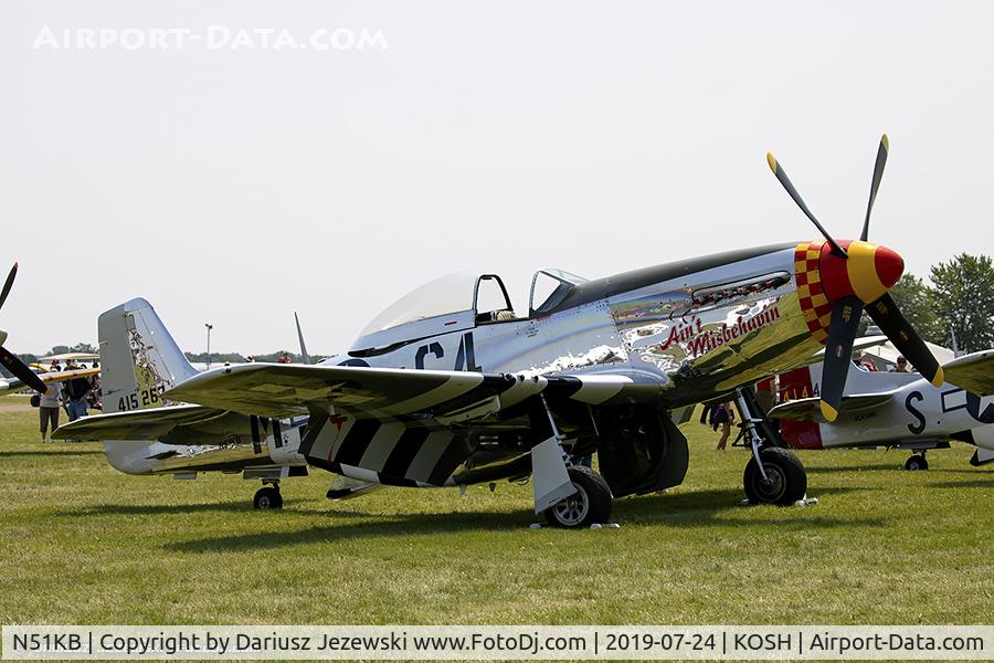 N51KB, 1961 North American F-51D Mustang C/N 44-74009, North American F-51D Mustang 