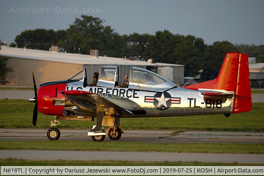 N618TL, North American T-28A Trojan C/N 49-1618, North American T-28A Fenec  C/N 49-1618, N618TL