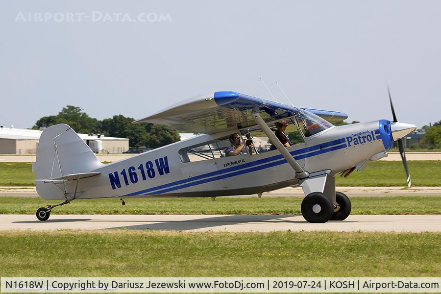 N1618W, Bearhawk Patrol C/N 11P-49P/50P-P267, Patrol  C/N 11P-49P/50P-P267 , N1618W