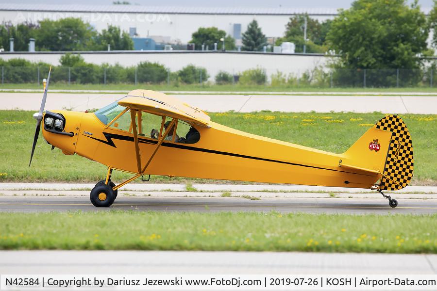 N42584, 1945 Piper J3C-65 Cub Cub C/N 14865, Piper J3C-65 Cub  C/N 14865, N42584