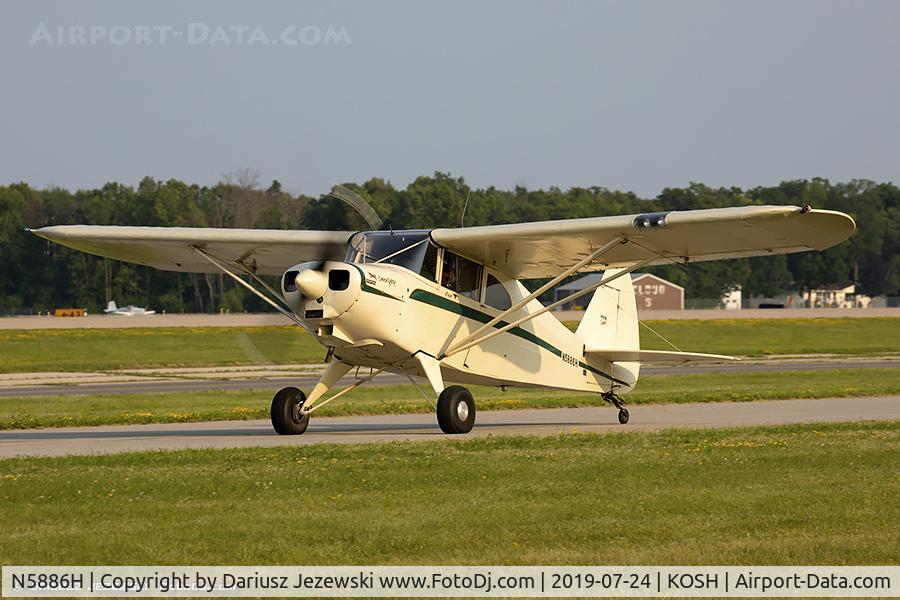 N5886H, 1949 Piper PA-16 Clipper C/N 16-503, Piper PA-16 Clipper  C/N 16-503, N5886H