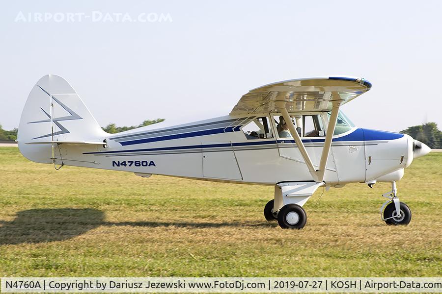 N4760A, 1956 Piper PA-22-150 C/N 22-3908, Piper PA-22-150 Tri-Pacer  C/N 22-3908, N4760A