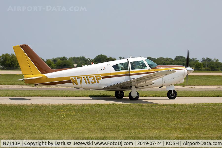 N7113P, 1960 Piper PA-24 Comanche C/N 24-1879, Piper PA-24-180 Comanche  C/N 24-1879, N7113P