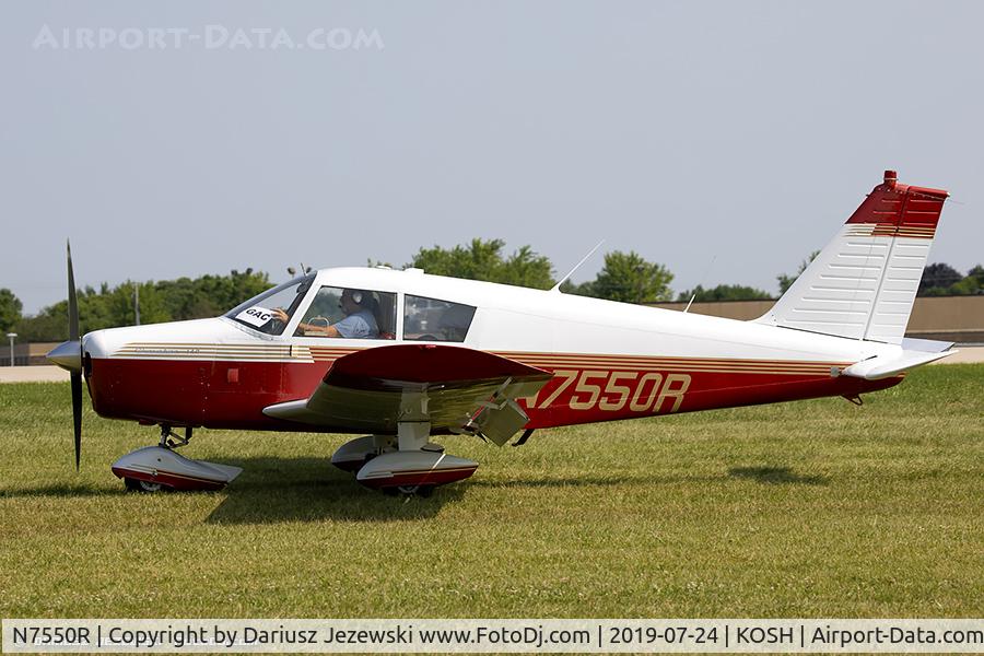 N7550R, 1966 Piper PA-28-140 C/N 28-22113, Piper PA-28-140 Cherokee Cruiser  C/N 28-22113, N7550R