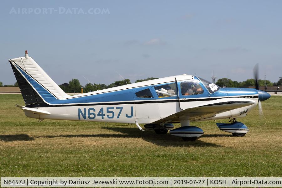 N6457J, 1968 Piper PA-28-180 C/N 28-4878, Piper PA-28-180 Cherokee  C/N 28-4878, N6457J