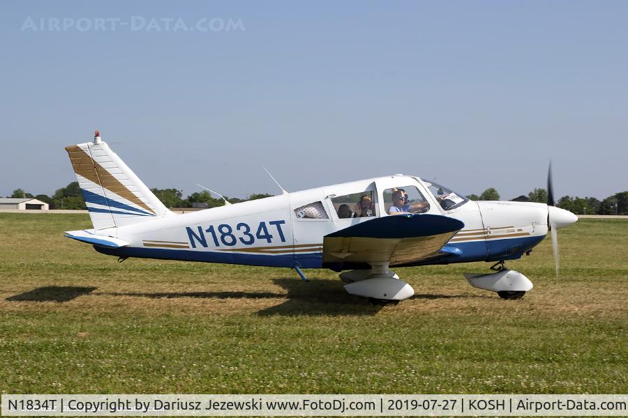 N1834T, 1971 Piper PA-28-180 C/N 28-7105111, Piper PA-28-180 Cherokee  C/N 28-7105111, N1834T