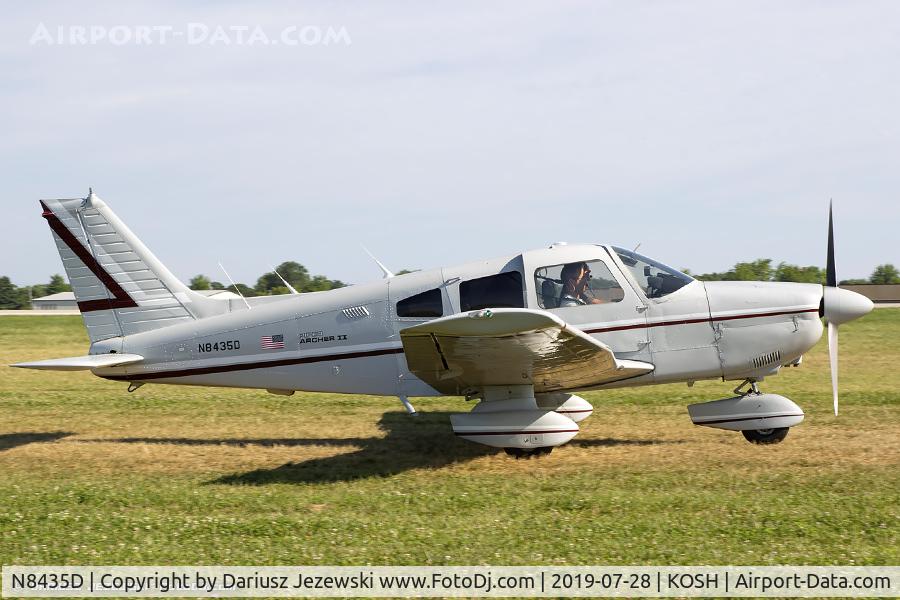 N8435D, 1981 Piper PA-28-181 Cherokee Archer II C/N 28-8290001, Piper PA-28-181 Archer  C/N 28-8290001, N8435D