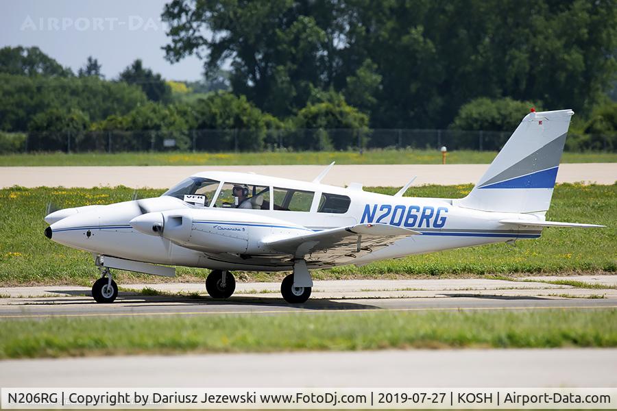N206RG, 1967 Piper PA-30-160 Twin Comanche Twin Comanche C/N 30-1427, Piper PA-30 Twin Comanche  C/N 30-1427, N206RG