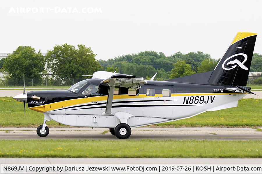 N869JV, 2015 Quest Kodiak 100 C/N 100-0146, Quest Kodiak 100  C/N 100-0146 , N869JV