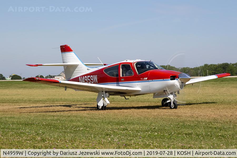 N4959W, 1977 Rockwell International 114 Commander C/N 14279, Rockwell International 114 Commander  C/N 14279, N4959W