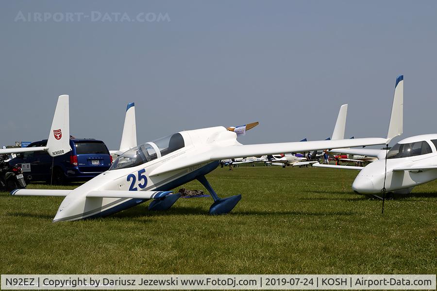 N92EZ, 1983 Rutan VariEze C/N 2052, Rutan VariEze  C/N 2052, N92EZ