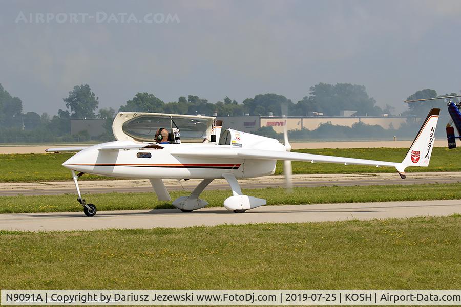 N9091A, 1983 Rutan VariEze C/N SLW1, Rutan VariEze  C/N SLW1, N9091A