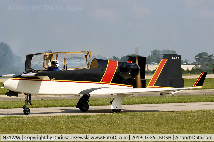 N31WW, 1981 Rutan VariViggen C/N 133, Rutan VariViggen  C/N 133, N31WW