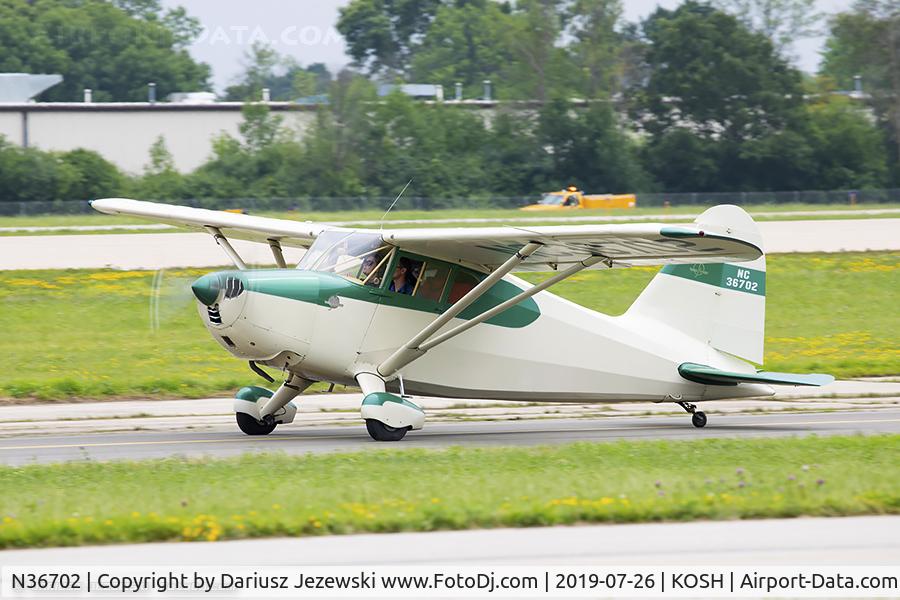 N36702, 1941 Stinson 10A C/N 8102, Stinson 10A  C/N 8102, NC36702