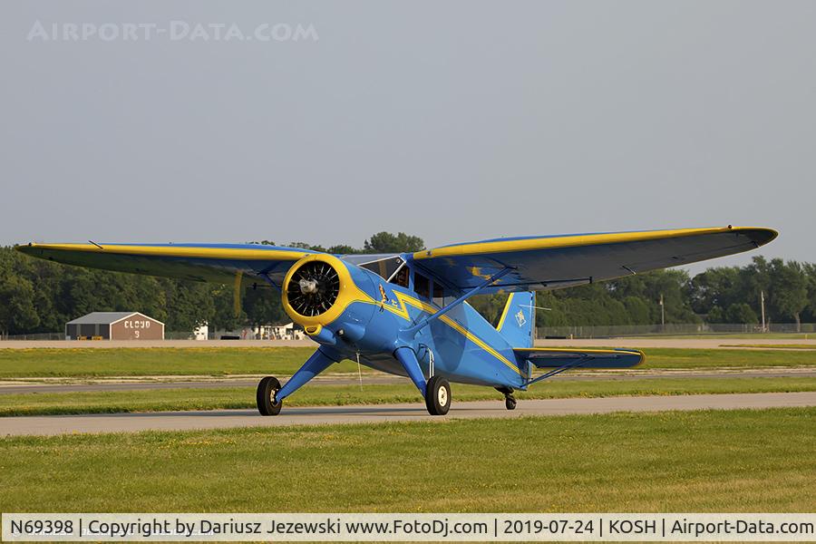 N69398, 1944 Stinson V77 Reliant C/N 77-293, Stinson V77 Reliant  C/N 77-293, NC69398