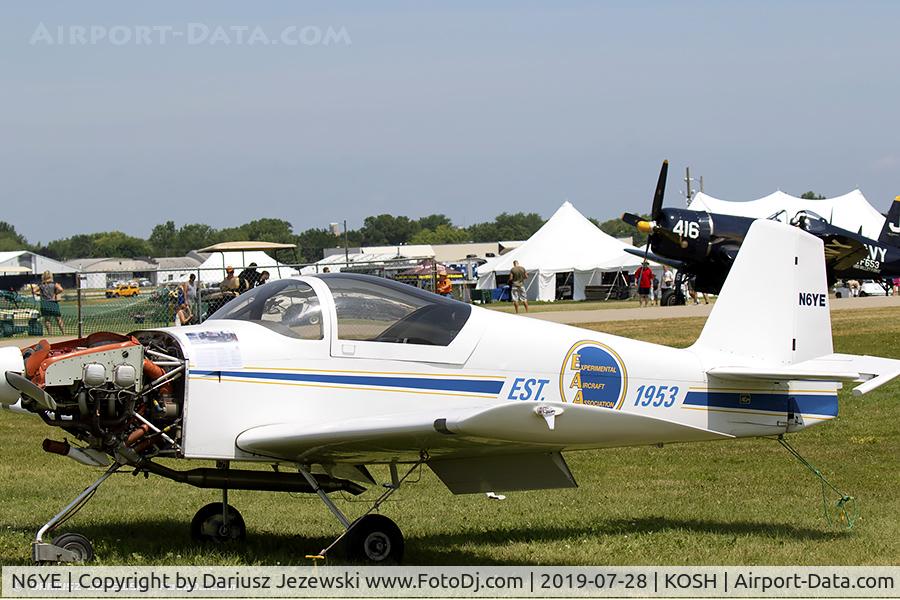 N6YE, 1997 Vans RV-6A C/N 2557, Vans RV-6A  C/N 2557, N6YE