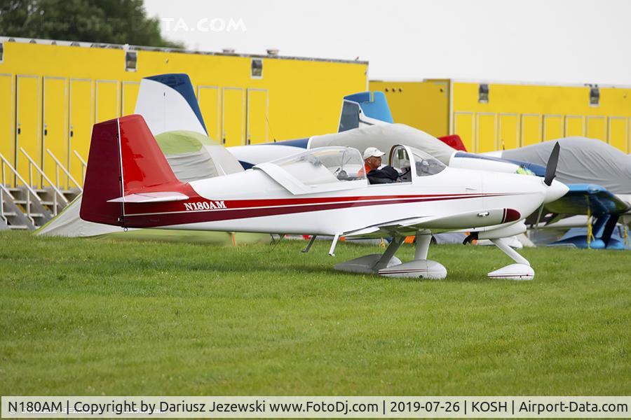 N180AM, 1999 Vans RV-6A C/N 60184, Vans RV-6A  C/N 60184, N180AM