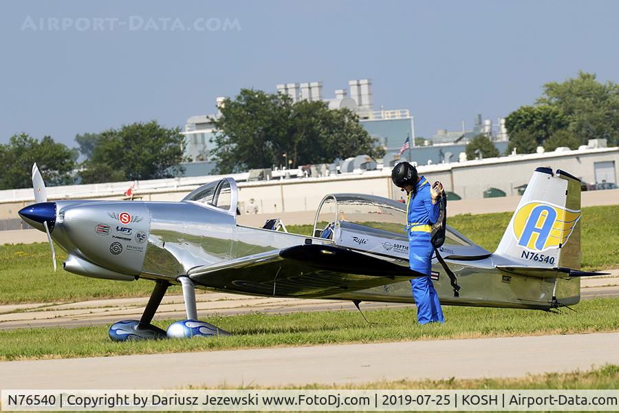 N76540, Vans RV-8 C/N 80733, Vans RV-8  C/N 80733, N76540