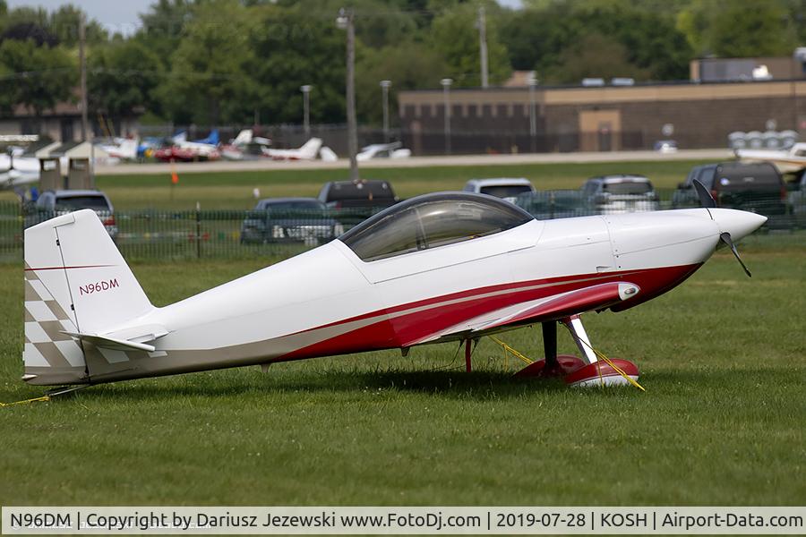 N96DM, 2013 Vans RV-8 C/N 82626, Vans RV-8  C/N 82626, N96DM
