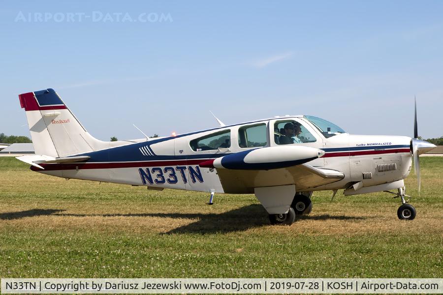 N33TN, 1990 Beech F33A Bonanza C/N CE-1487, Beech F33A Bonanza  C/N CE-1487, N33TN