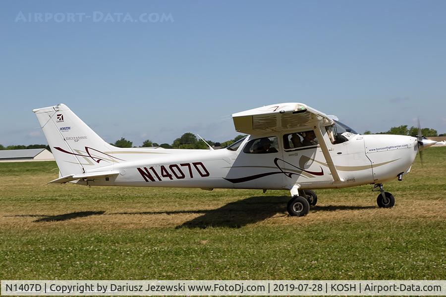 N1407D, 2008 Cessna 172S C/N 172S10666, Cessna 172S Skyhawk  C/N 172S10666, N1407D