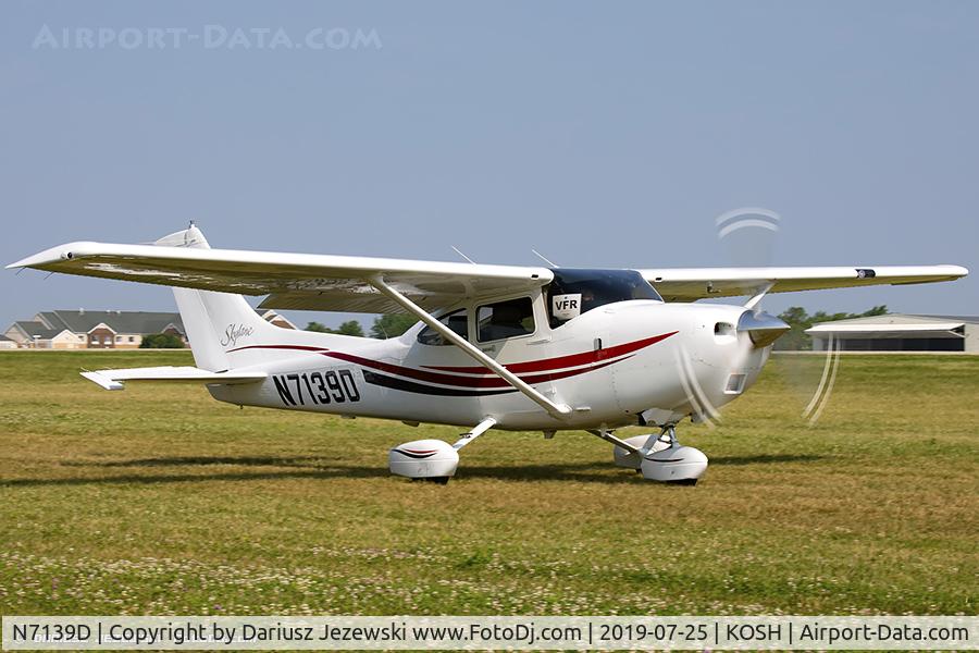 N7139D, 1999 Cessna 182S Skylane C/N 18280549, Cessna 182S Skylane  C/N 18280549, N7139D