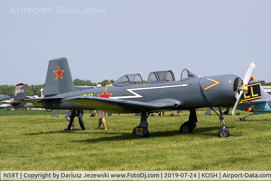 N58T, 1972 Nanchang CJ-6 C/N 2851208, Nanchang CJ-6  C/N 2851208, NX58T