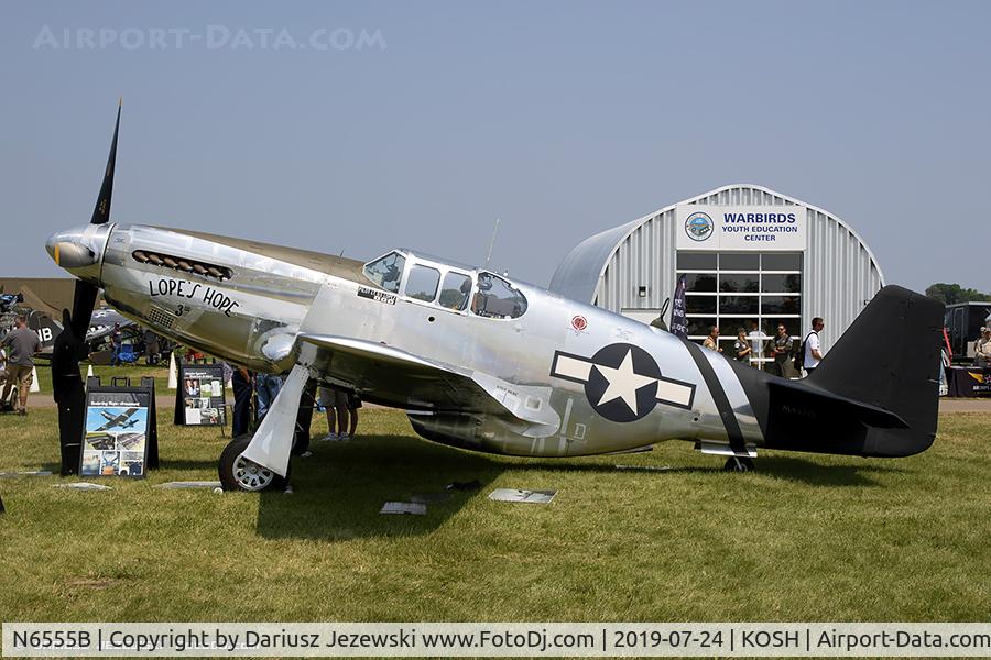 N6555B, 1943 North American P-51C Mustang C/N 103-26538, North American P-51C 