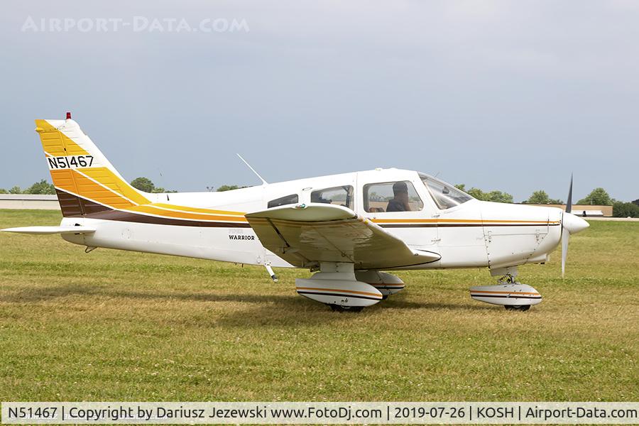 N51467, 1977 Piper PA-28-161 C/N 28-7816290, Piper PA-28-161 Warrior II  C/N 28-7816290, N51467